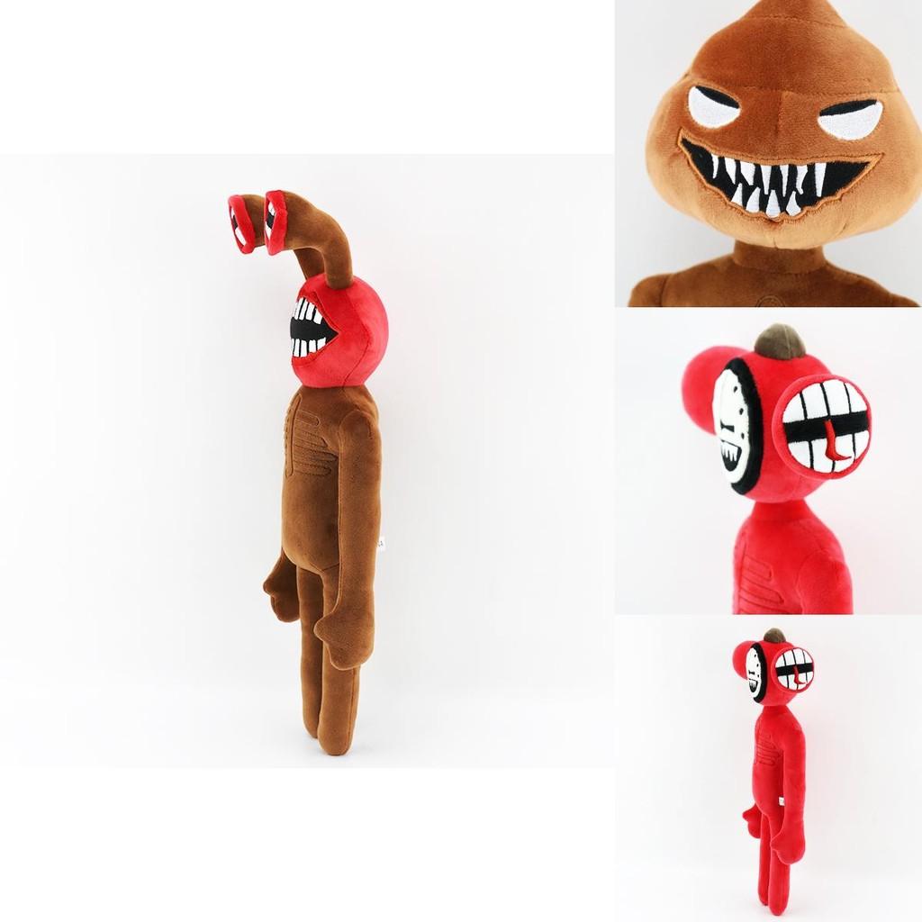 Siren Head Horror Plush Toy Featuring Adorable Big Mouth Clock Poop Monster Design For Kids