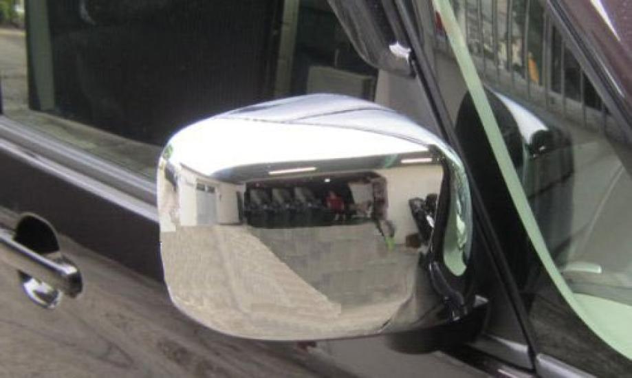 BRIGHTZ Chrome Door Mirror Type for Wagon R Stingray Compatible with Wagon R MH and Part Number 11954 Covers, A, MH34S/MH44S [MIR-SID-153], Stingray,
