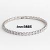 Iced Out Zircon Tennis Bracelet For Women Luxury Shiny Crystal Bracelets Hand Chain Hippie Trendy Accessories Jewelry Gifts