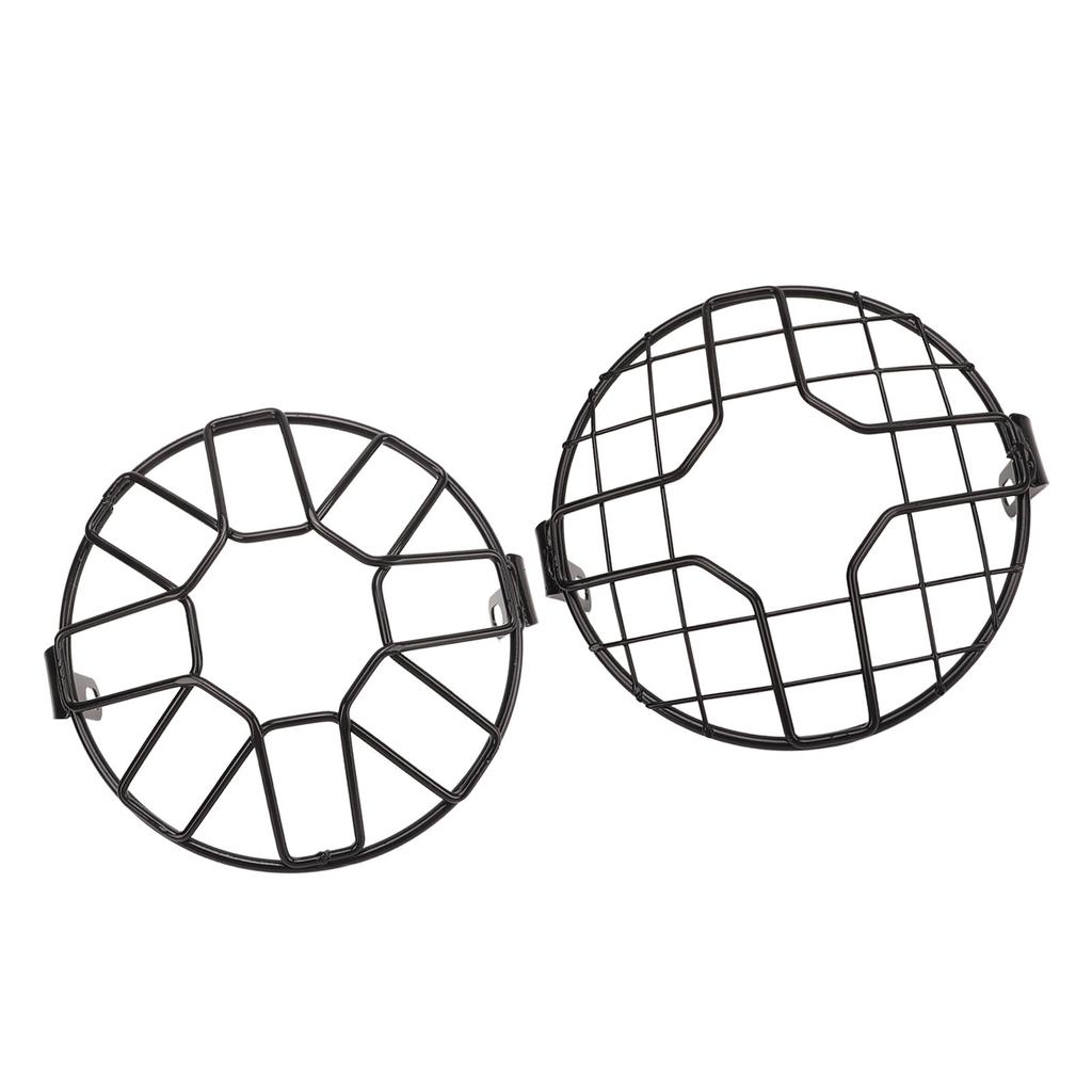 Motorcycle Headlight Guard Grill Headlight Mesh Grill Cover  for Motorbike with 6. Inch He