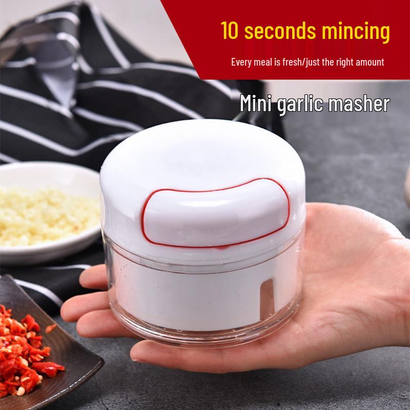 Manual Mini Garlic, Chili & Ginger Chopper for Kitchens