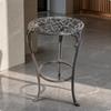Round Plant Stand with Openwork Tabletop Long-Lasting for Hotel, Entryway