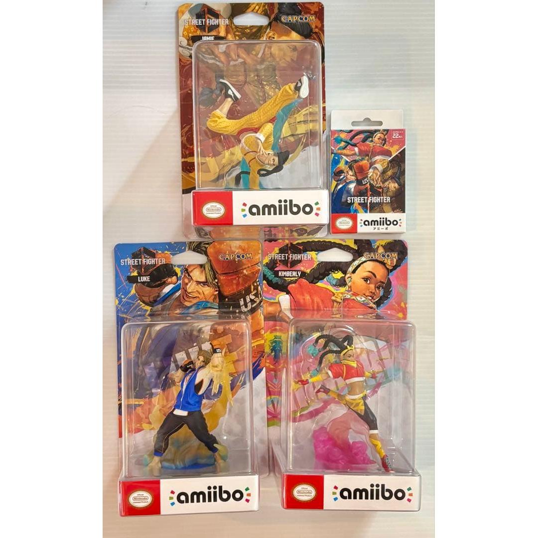 Used amiibo street fighter 6 amiibo card set