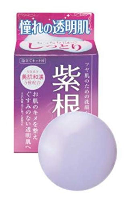 Soap containing purple root extract 80g