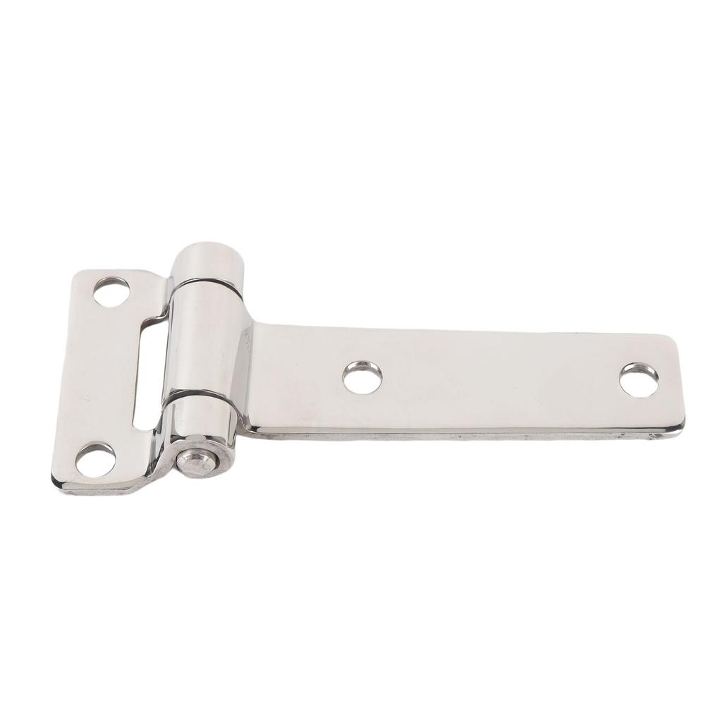 T Shape Door Hinge 304 Stainless Steel Smoother Operating High Load Capacity Hatch Hinge for RV Van Cabinet Yacht