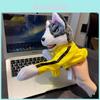 Pluche Dier Bokshond Interactief Poppenspeelgoed Met Stem Handpop Husky
