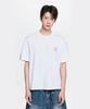 Emelbi Bunny Back Graphic Oversized Short Sleeve T-Shirt Ny (White)
