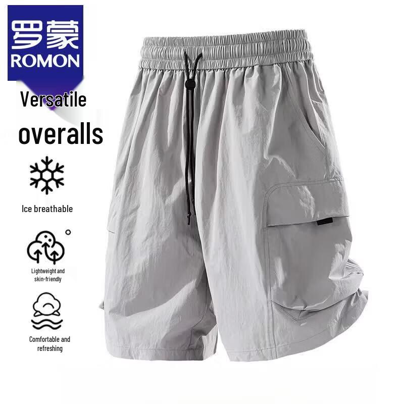 Romone Men s Casual Cargo Shorts M