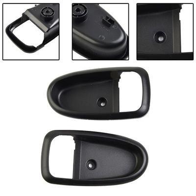 2 pezzi Sinistro e Destro Copertura Maniglia Interna Porta Cornice Finitura Per Hyundai Elantra 2001-2006