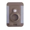 Leather Magnetic Card Holder for AirTag Locator - Strong, Elastic, MagSafe Compatible ID Wallet