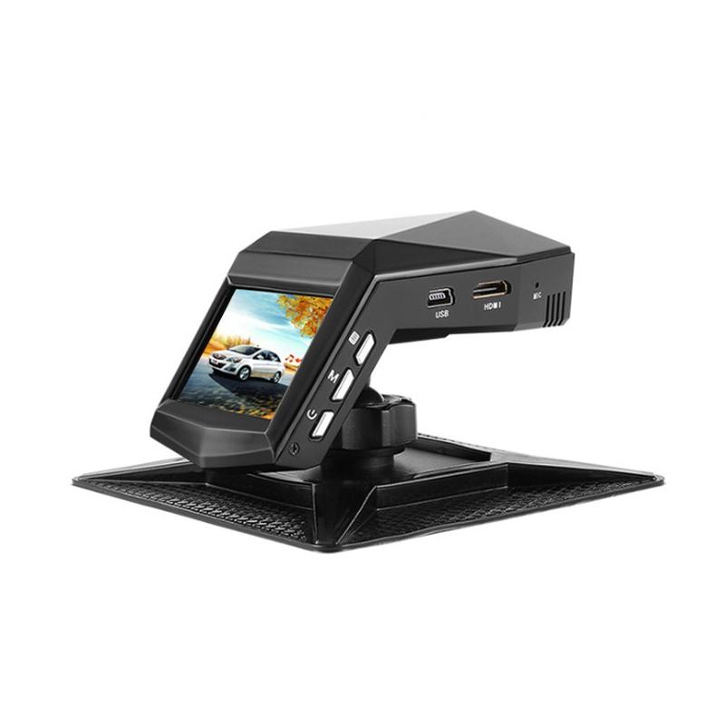 

Без установки центрального консольного настольного автомобильного видеорегистратора, сверхвысокое разрешение, ночное видение без подсветки, двойная запись спереди и сзади, перевернутое изображение 【1】No Card чёрный