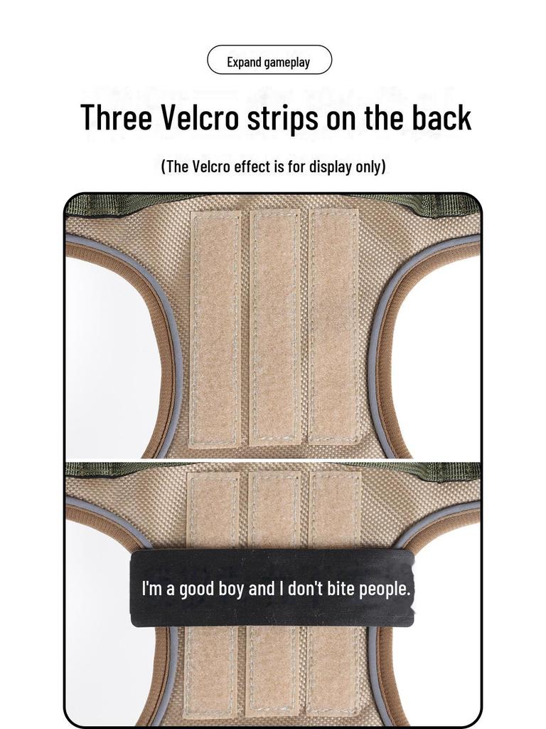 Explosion-Proof Cross-Border Dog Leash and Harness for Medium and Large Dogs