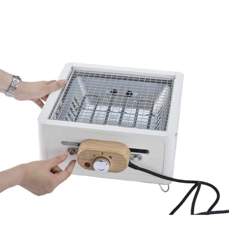 Portable Outdoor Charcoal Grill & Tea Stove Set