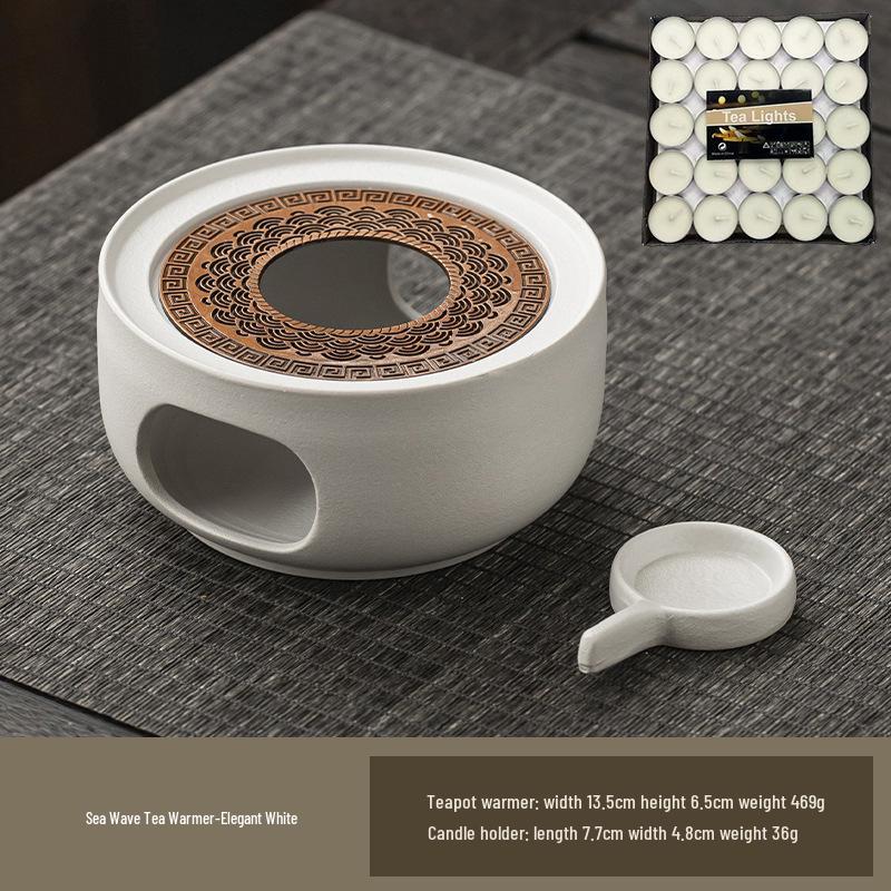 Tea Brewing Candle Warmer & Aroma Diffuser: A Compact Stove for Heating and Roasting Tea Cups