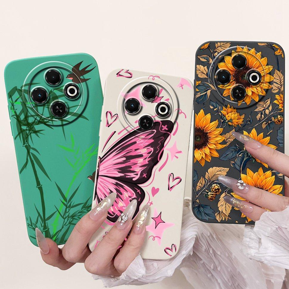 For Tecno Spark 30C Case kl5  kl5n Soft Silicone Lovely Panda Cover For Tecno Spark 30 30C 30 Pro Spark30C Phone Cases Coque