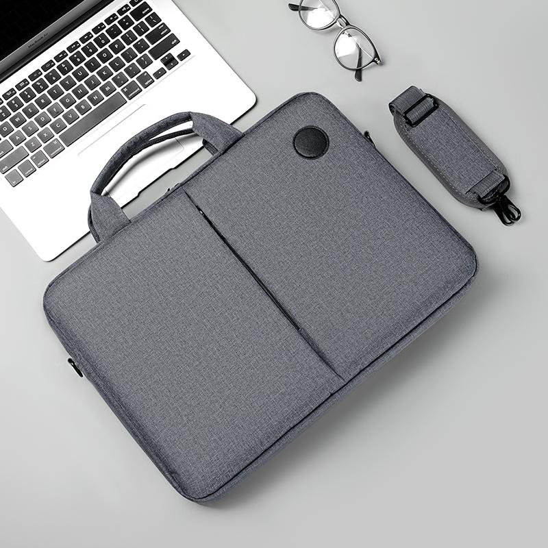 15.6-inch Unisex Stylish And Simple Business Briefcase, Durable Oxford Cloth Material Lightweight Commuting Computer Bag