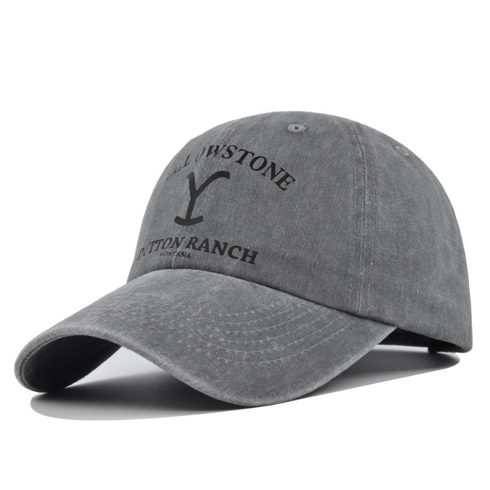 Baseball Cap Snapback Hat YELLOWSTONE Sun Hat Spring Autumn Baseball Cap Sport Cap Fitted Cap Hats For Men Women