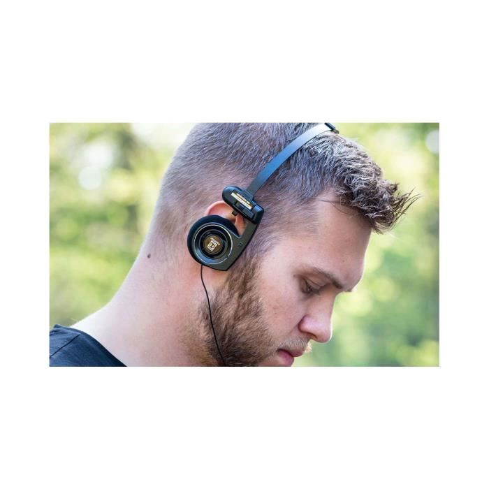 Casque Hi-Fi - Koss - Porta Pro Mic - Noir - Filaire - Sur-oreille
