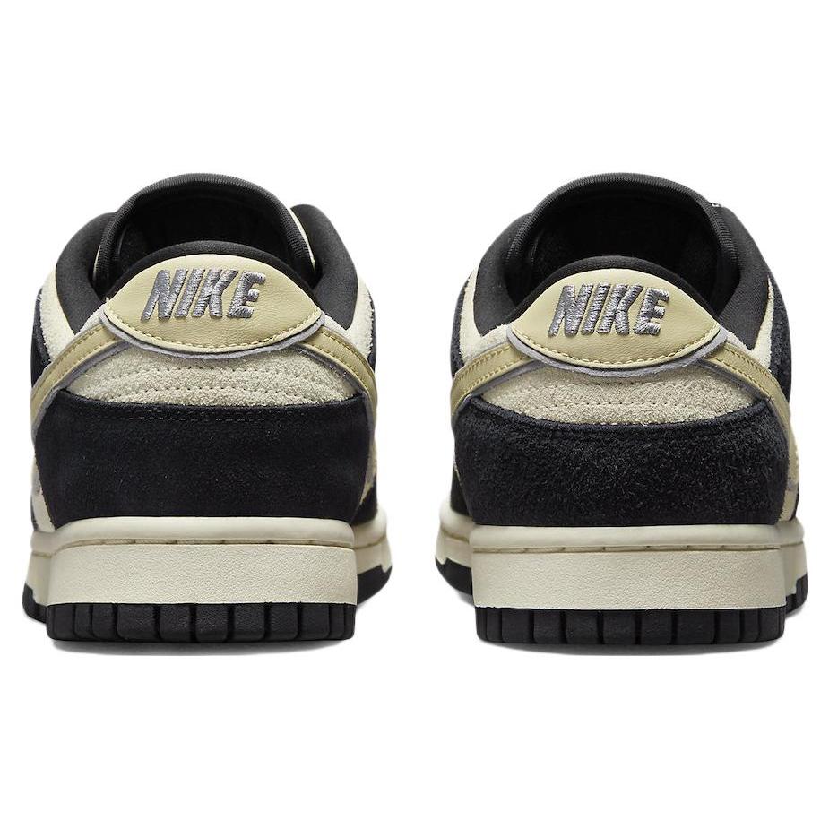 Jauni Nike Dunk Low Lx Melna Zamšāda Team Gold Sieviešu DV3054-001