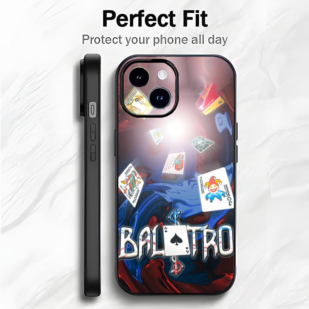 

Strategic Fun Game B-Balatro Phone Case Phone Case Soft Packaging Lightweight For iPhone17 16 15 14 13ProMax iphone12promax