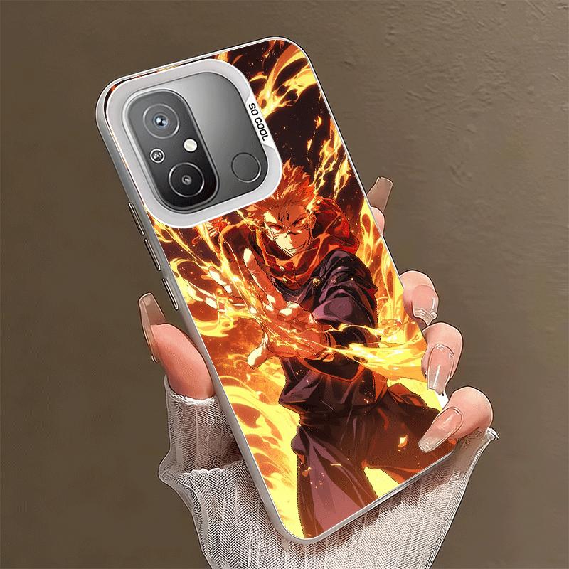 

Anime Ryomen Sukuna JUJUSU Soft Phone Case for Xiaomi Redmi 15C 15 14C 13C 12C Poco X5 X6 X7 Pro X3 F8 F7 Ultra M8 13 12 Cover B Xiaomi Poco F7 Pro