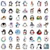 100 Cartoon Penguin Graffiti Stickers Personalized Decorative Motorcycle Suitcase Waterproof Stickers
