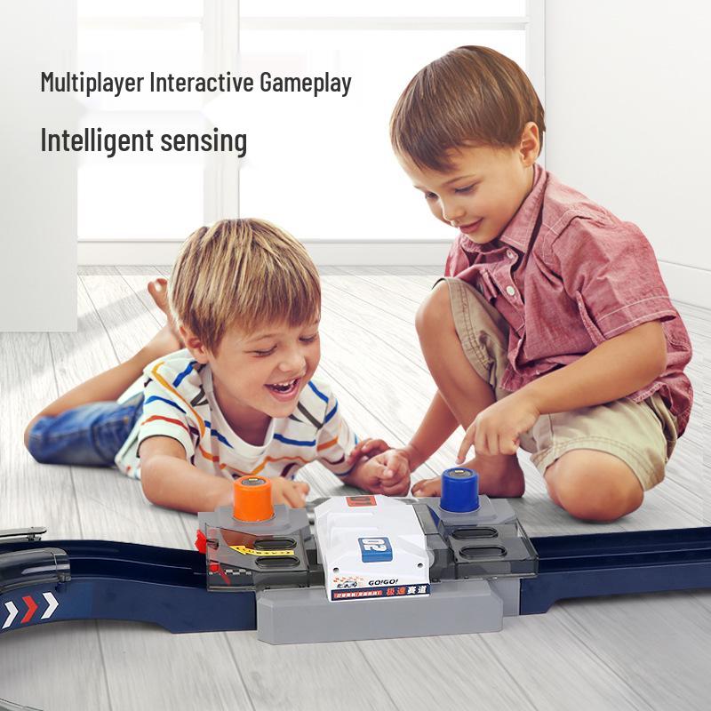 Cheng Le Mei Interactive Parent-Child Racing Track with Large-Size Alloy Car Toy