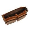 Leather Messenger Bag: Laptop Crossbody Satchel