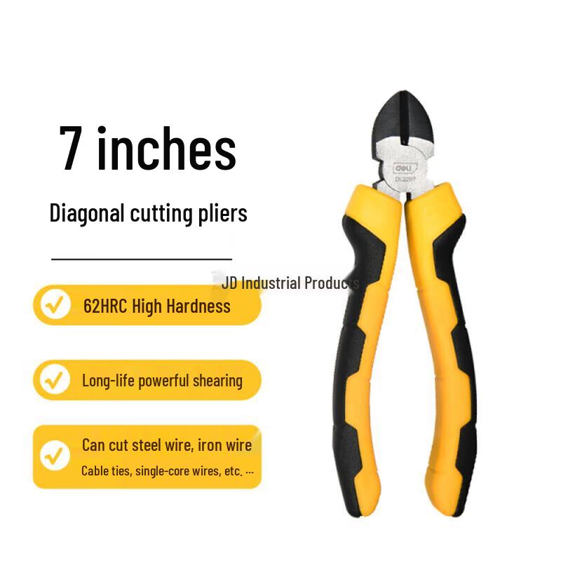Deli 7-inch Diagonal Pliers 7-inch
