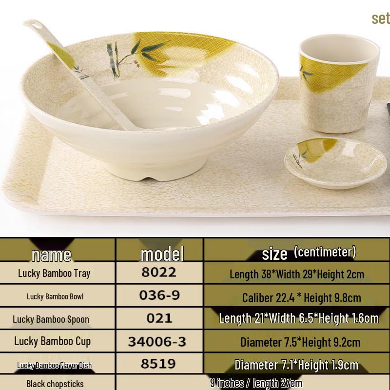 

ZISIZ Canteen Tableware Set