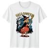 Halloween Witch Trick Or Treat Holidays Graphic Tee Unisexs TShirt Unisexs Tee