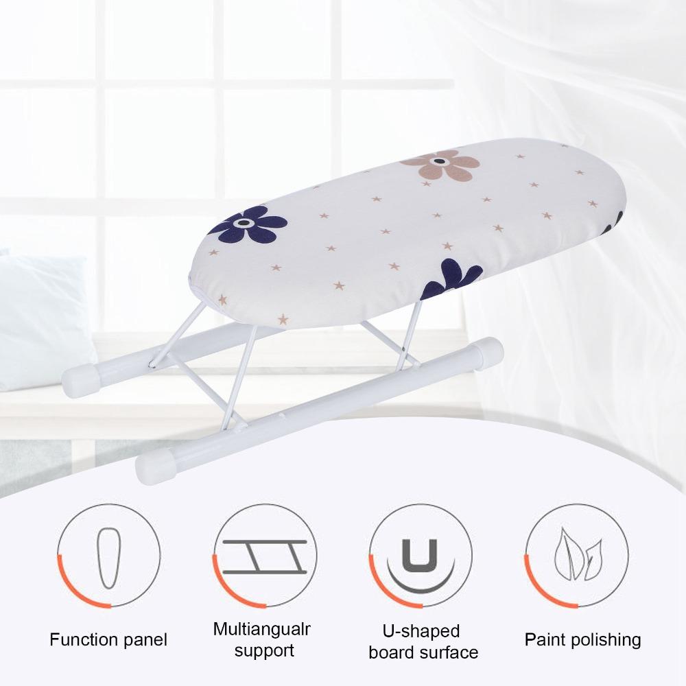 Various Colors Mini Sleeve Ironing Board Desktop Garment Ironing Tool Home Clothes Wrinkle Removal