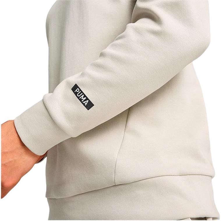 Puma Rad/Cal Dk Fw24 Crew Loose Casual Comfortable Simple Versatile Pullover Sweatshirt Men Sweatshirt Beige 684186-68