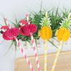 50PCS Disposable Biodegradable Paper Straws Food Grade Festival Decoration Party Desserts Juice Beverages Creative Styling Straw