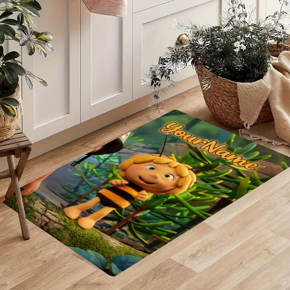 Biene Maja Customize Your Name Kitchen Rug Runner Rug Laundry Mat Hallway Entryway The Best Gift Choice