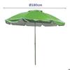 Beach Umbrella - MARBUENO - SUMMER 10471V - Turquoise Green - Ø 160 Cm - Nylon / Plastic Structure