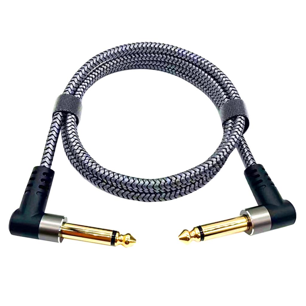 Guitar Patch Cable Replacement Guitar Pedal Cable Effect Cable No Noise Shielded Cable for Guitar Effect Pedals