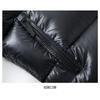 New Men's Hooded Goose Down Jacket for Autumn and Winter Luxury Fashion Leisure Outdoor Waterproof and Warm Down Jacket