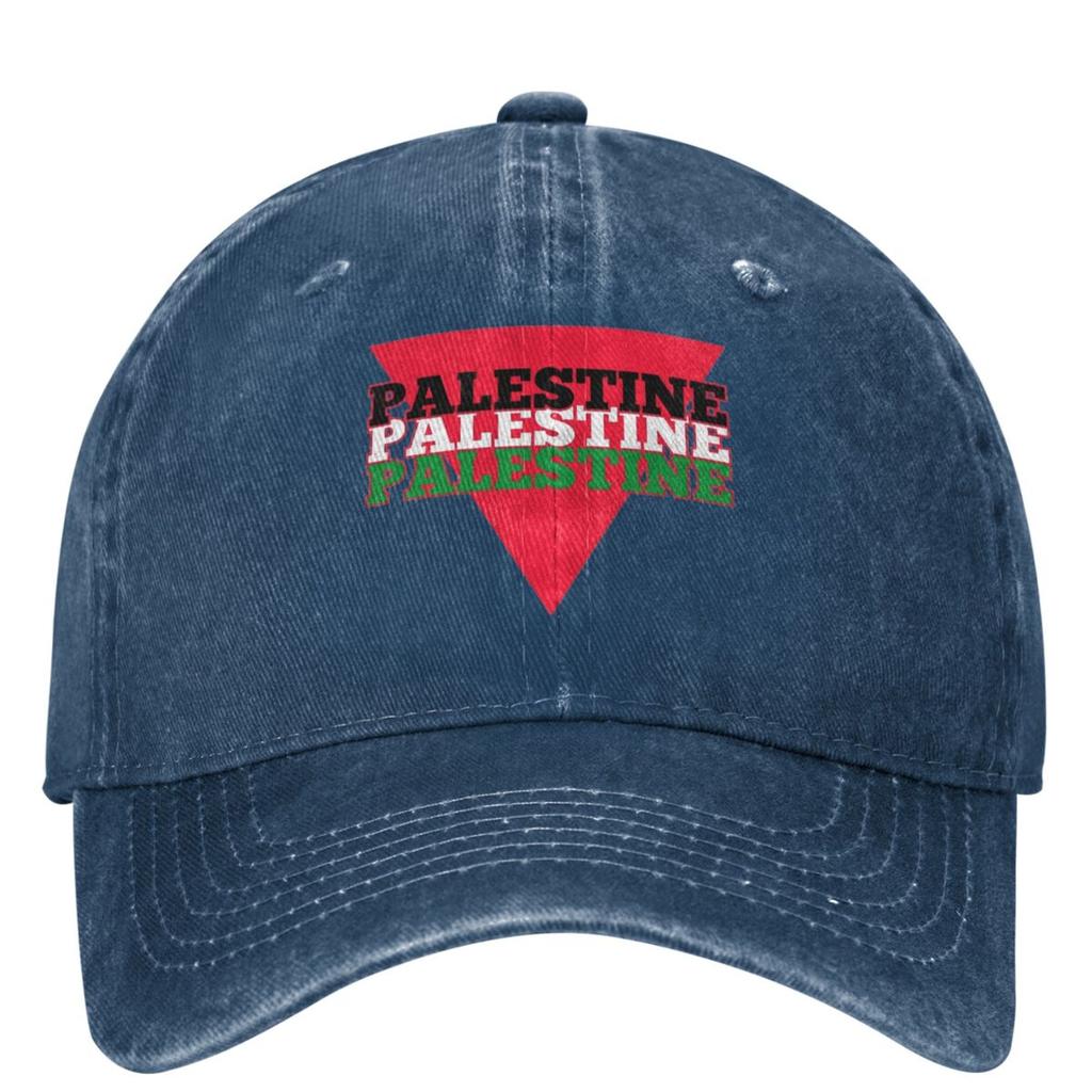 Palestinian Red Triangle Baseball Cap Unisex Men Sunscreen Hip Hop Hats Summer y2k Retro Tennis Skate Snapback Cap