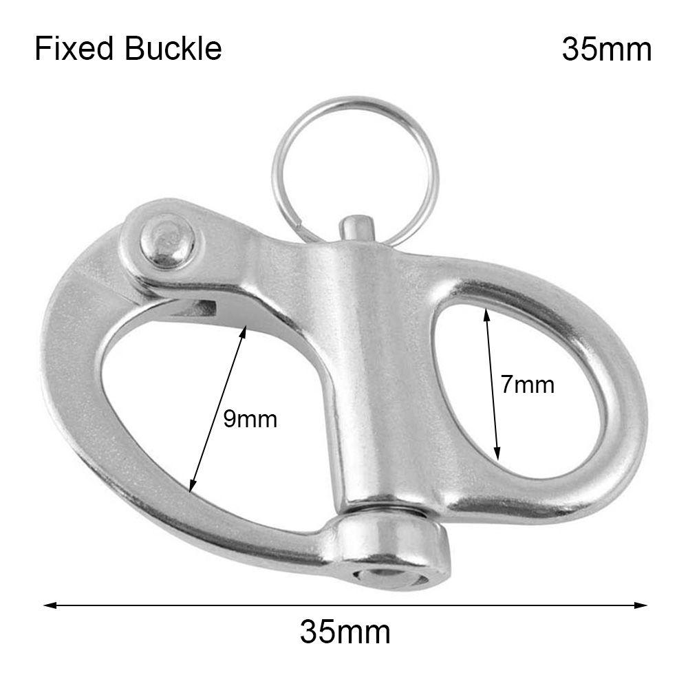 

Карабин из нержавеющей стали EDC, подвесной быстроразъемный подвесной ремень с пряжкой, зажим, съемный брелок, портативное оборудование для улицы, инструмент 35mm