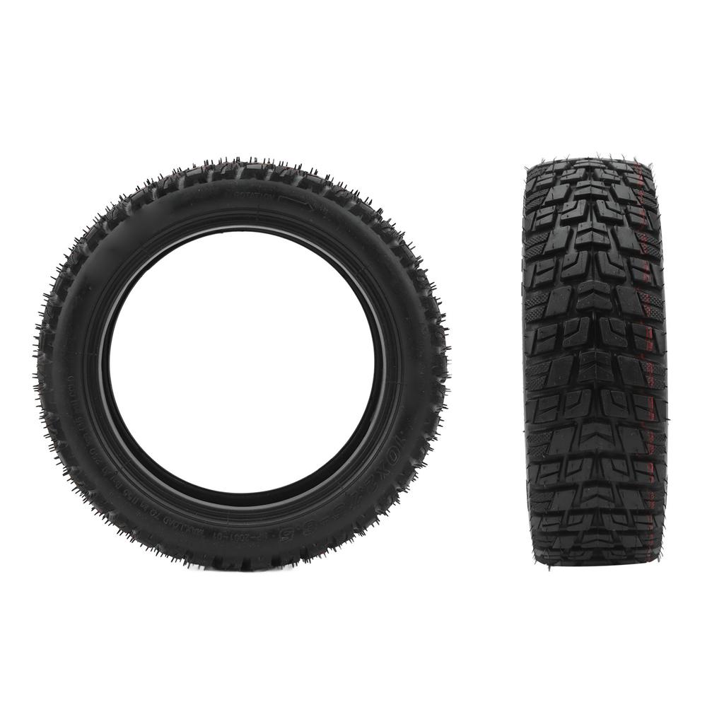 10 Inch Electric Scooter Tire 10x2.75‑6.5 Tubeless Tire Explosion Proof Anti Skid Strong Shock Absorption for Safe Riding