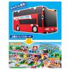 Takara Tomy Tomica Vehicle Town Big Transforming Bus Rotary Miniature Car Toy for ages 3 and up Double-Decker (with Tomica)