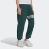 Adidas Originals Adicolor Neoclassics Brand Logo Embroidered Cuffed Sports Pants Men Pants Green HS6773