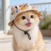 Adjustable Dog Fisherman Hat Breathable Pet Baseball Cap Fashion Pet Sun Hat  Walking