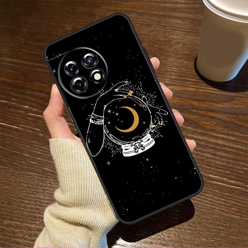 Fortune Telling Moon Stars Hands For OnePlus 15 13 12 11 15R 13R 12R 8T 10T 13T Case For OnePlus Nord 5 CE 2 3 4 Lite N20 N30