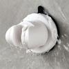 Suction Cup Shower Head Holders Strong Adhesive Wall Mount Adjustable Angle Shower Brackets Quick Fixing for Bathroom