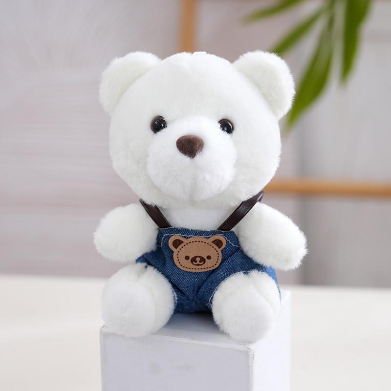 Plush Teddy Bear Keychain Pendant For Women And Men With Pp Cotton Filling