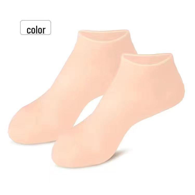 

Silicone Moisturizing Anti-Crack Foot Covers - Soften Calluses, Foot Mask & Protection Socks