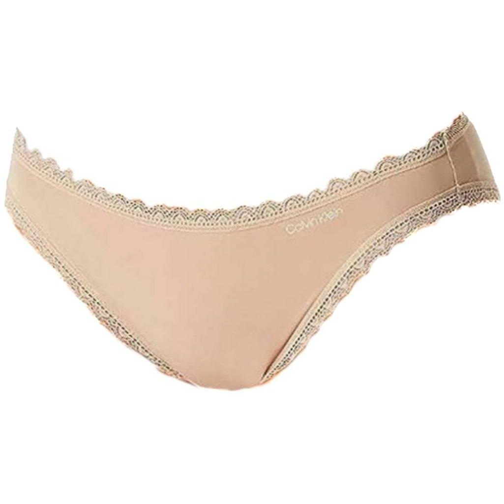 

Calvin Klein Solid Color Letter Print Lace Slim Fit Triangle Underwear Women underwear Lilac QD3706-265 XS
