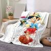 1 pezzo, Stampa Artistica Acquerello di Pinocchio e Grillo Parlante Decorazione per la Casa, Coperta Plaid per Divano, Letto, Viaggio